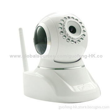 Wireless and Wired Baby Monitor, Plug-and-play Function, Supports Night Visibility Up to 15m